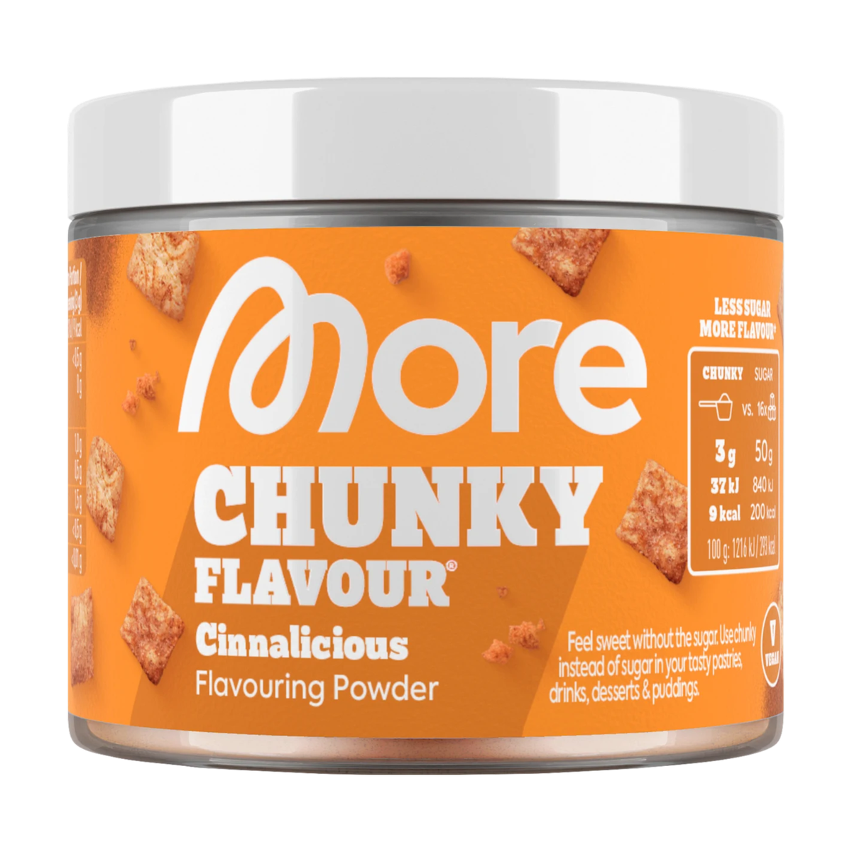 More Chunky Flavour Cinnalicious vegan 90g