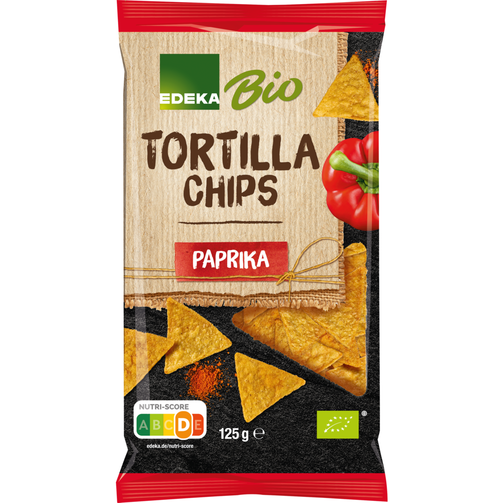 Bio EDEKA Tortilla Chips Paprika 125g