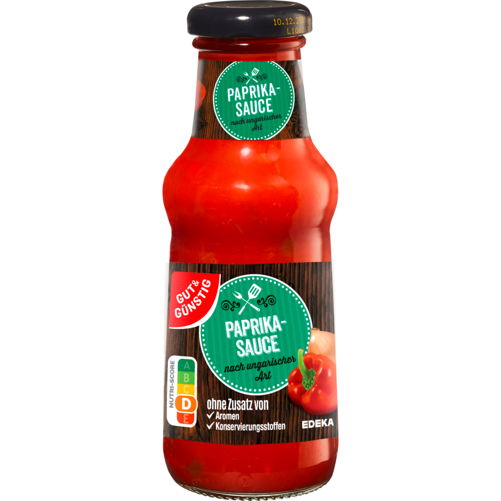 GUT&GÜNSTIG Paprikasauce ungarische Art 250ml
