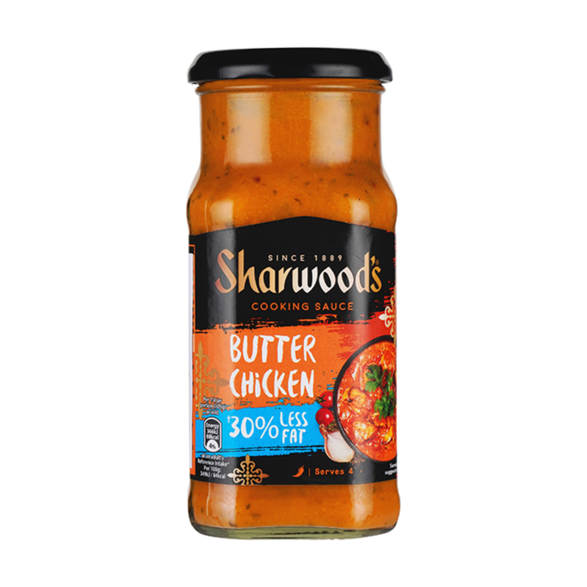 Sharwood's Сливочное масло курица меньше жир 420g