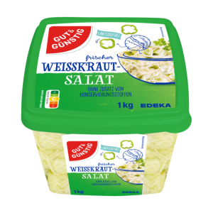 GUT&GÜNSTIG Frischer Weißkrautsalat 1kg