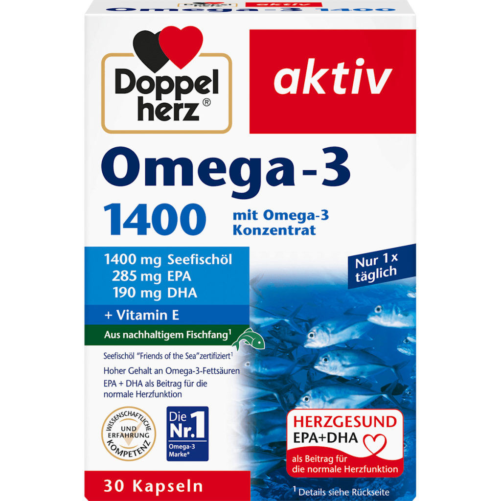 Doppelherz Omega-3 1400 30Kapseln 57,1g