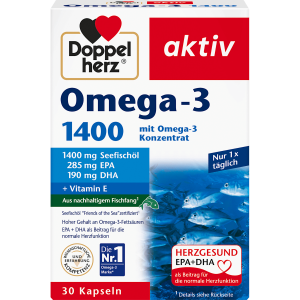 Doppelherz Omega-3 1400 30Kapseln 57,1g