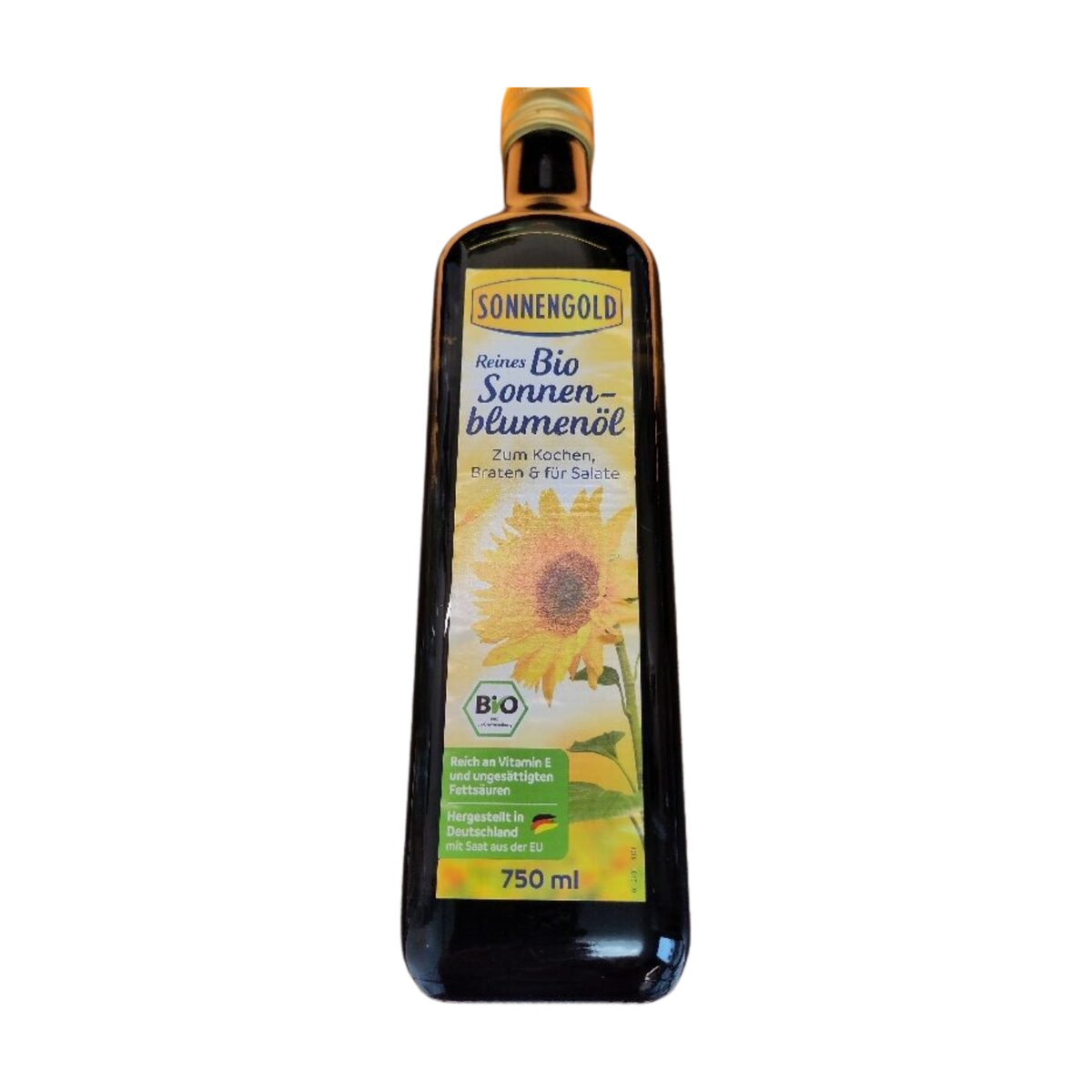 Bio Sonnengold Reines Sonnenblumenöl 750ml