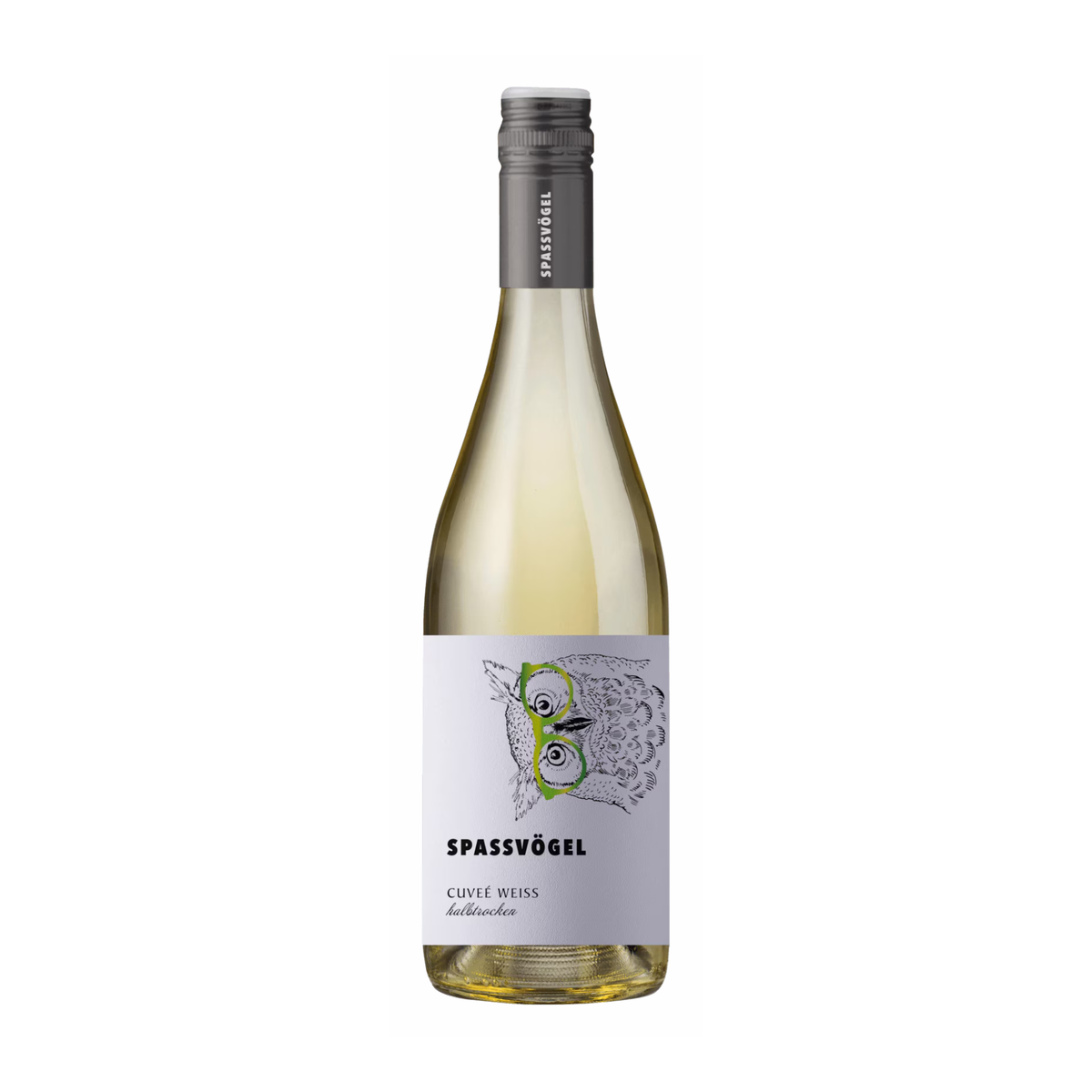 Spassvögel Cuvee weiß halbtrocken 0,75l