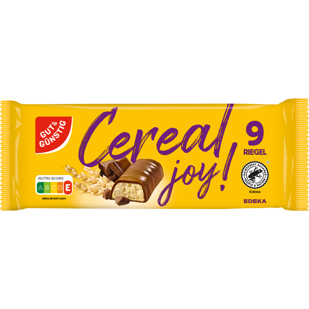GUT&GÜNSTIG Keks-Schokoriegel Müsli 166,5g