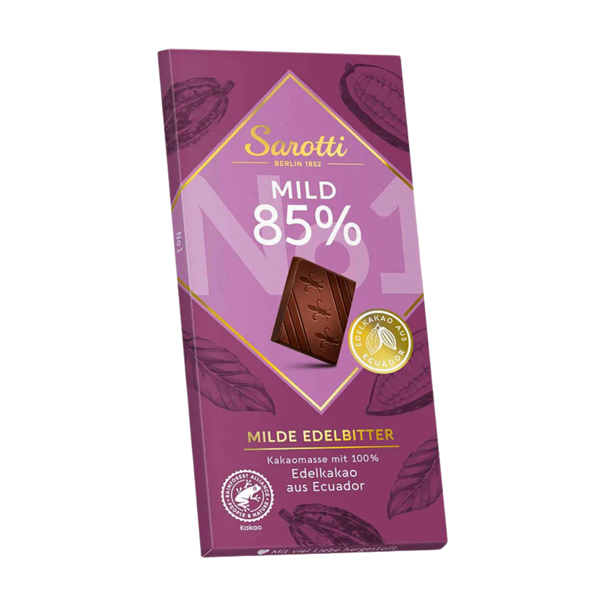 Sarotti No.1 Milde Edelbitter 85% 100g