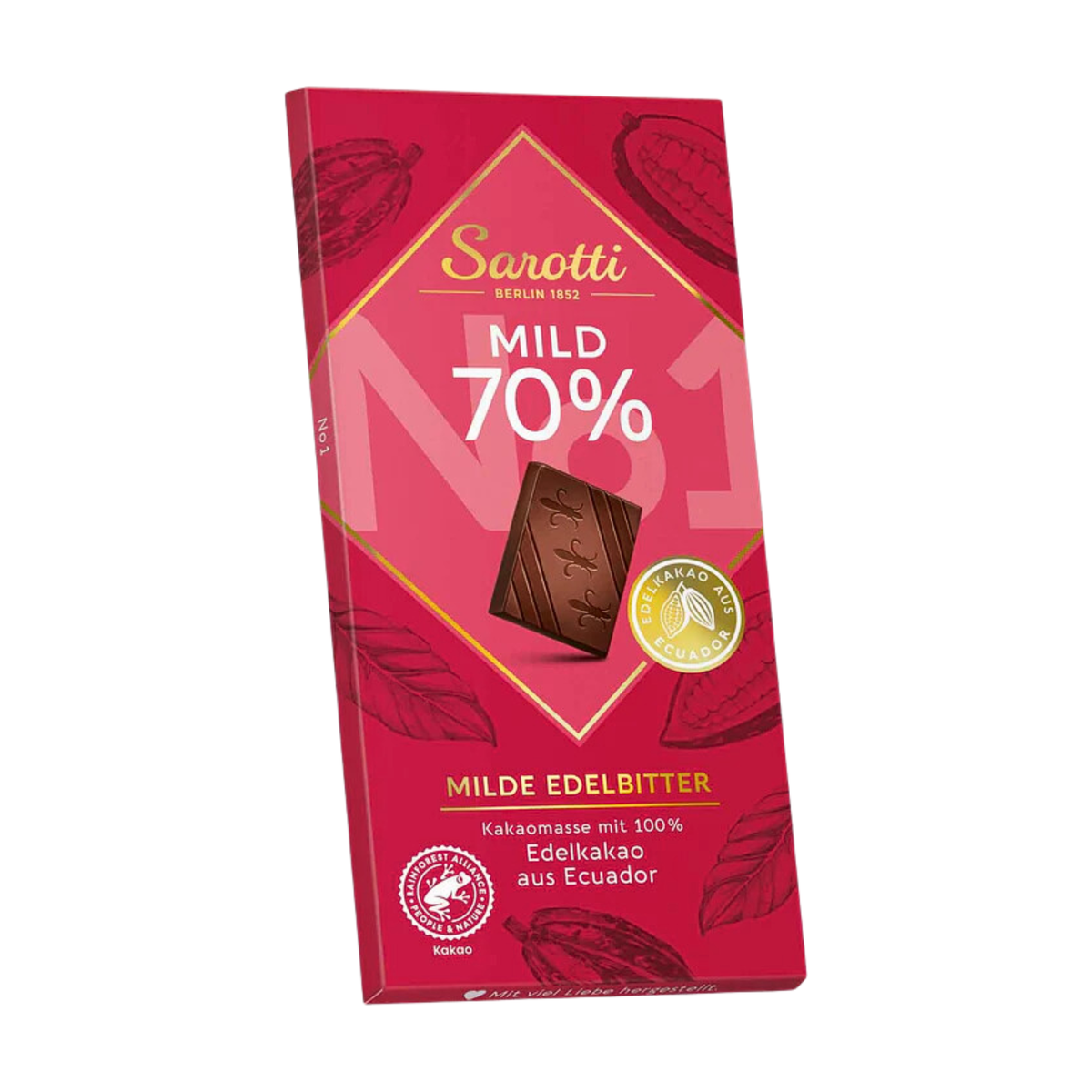 Sarotti No.1 Milde Edelbitter 70% 100g