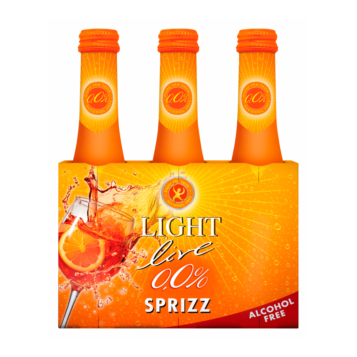 Light live 0,0% Fruity Sprizz 3x0,2l