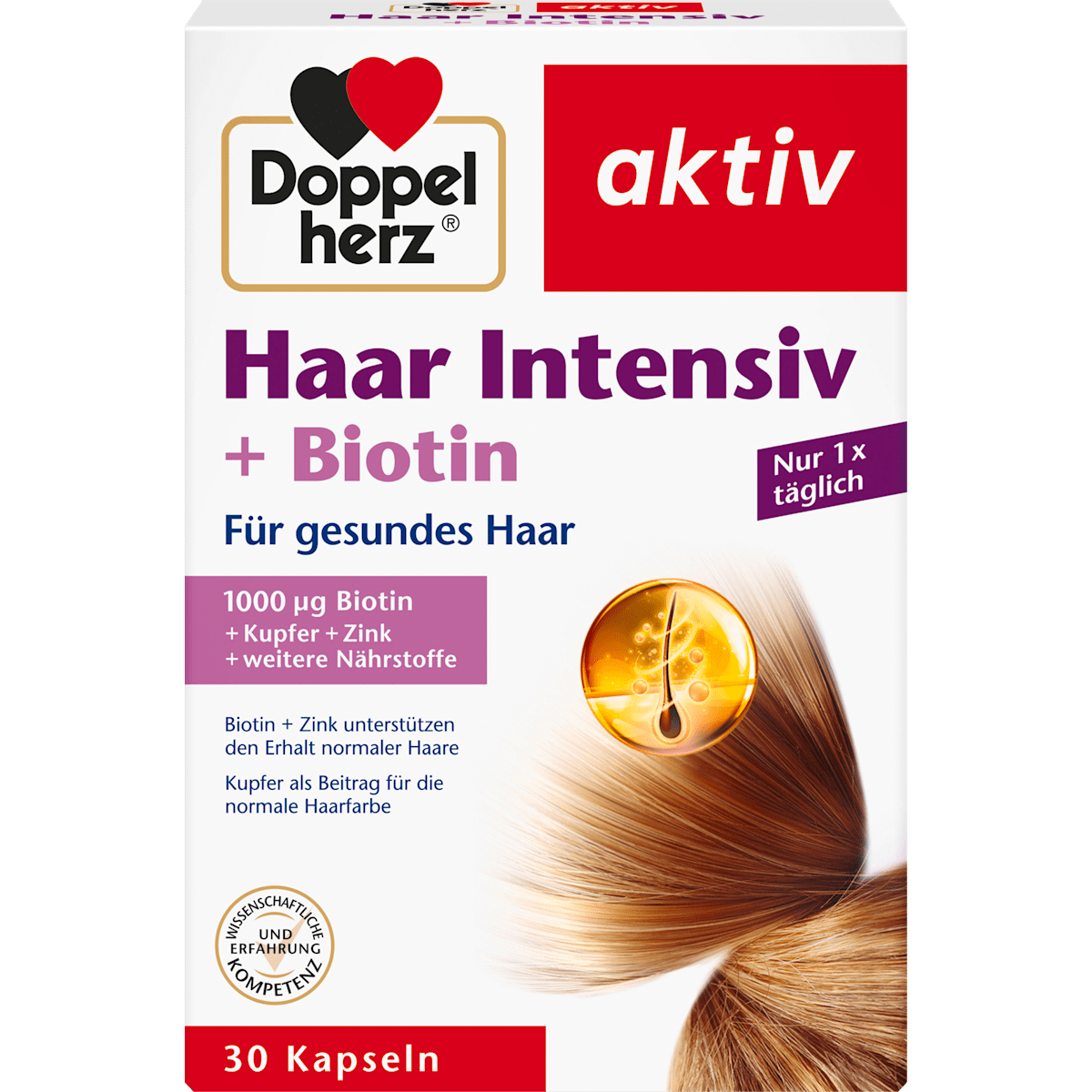 Doppelherz Haar Intensiv+Biotin 30Kapseln 17,4g