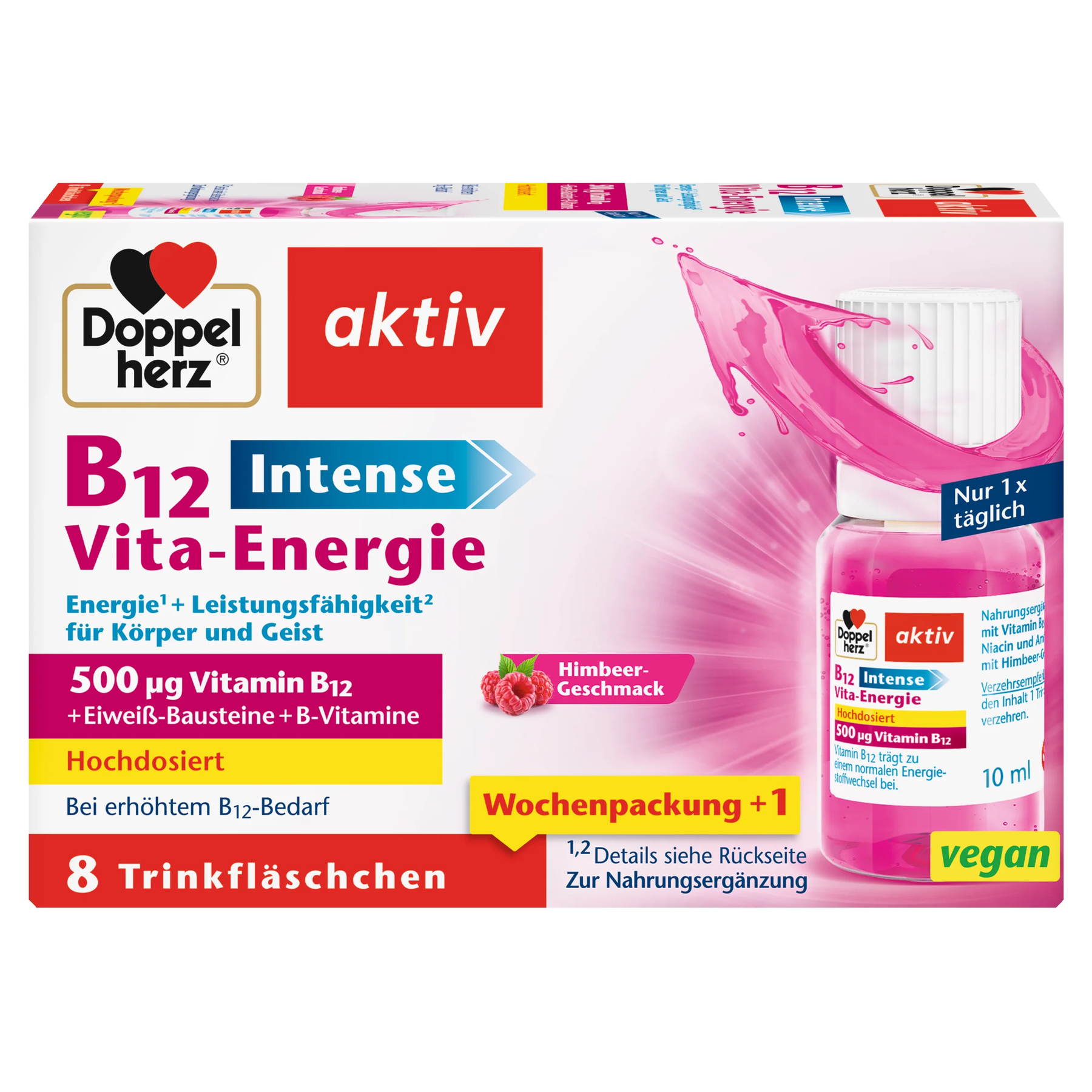 Doppelherz B12 Vita-Energie 8Trinkflaschen 91,1g