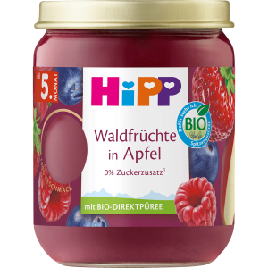 Bio Hipp Waldfrüchte in Apfel 160g