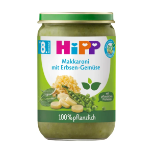Bio Hipp Makkaroni mit Erbsen-Gemüse 220g