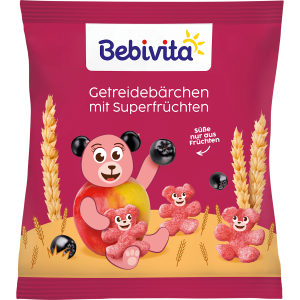 Bebivita Getreide-Bärchen mit Superfrüchten 30g