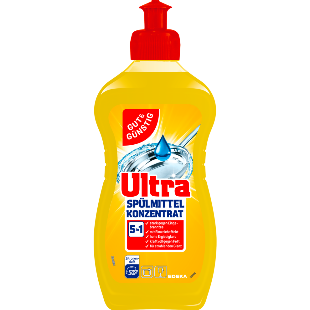 GUT&GÜNSTIG Spülmittel Ultra Citrus Konzentrat 500ml