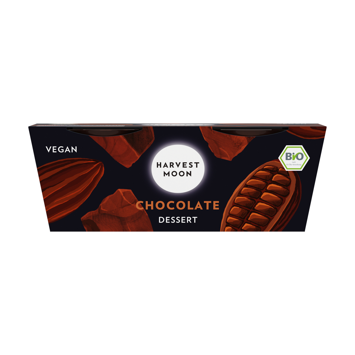 Bio Harvest Moon Chocolate Dessert 2x80g
