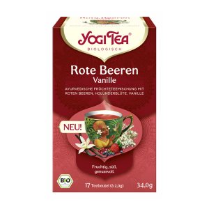 Bio Yogi Tea Rote Beeren Vanille 17ST 34g
