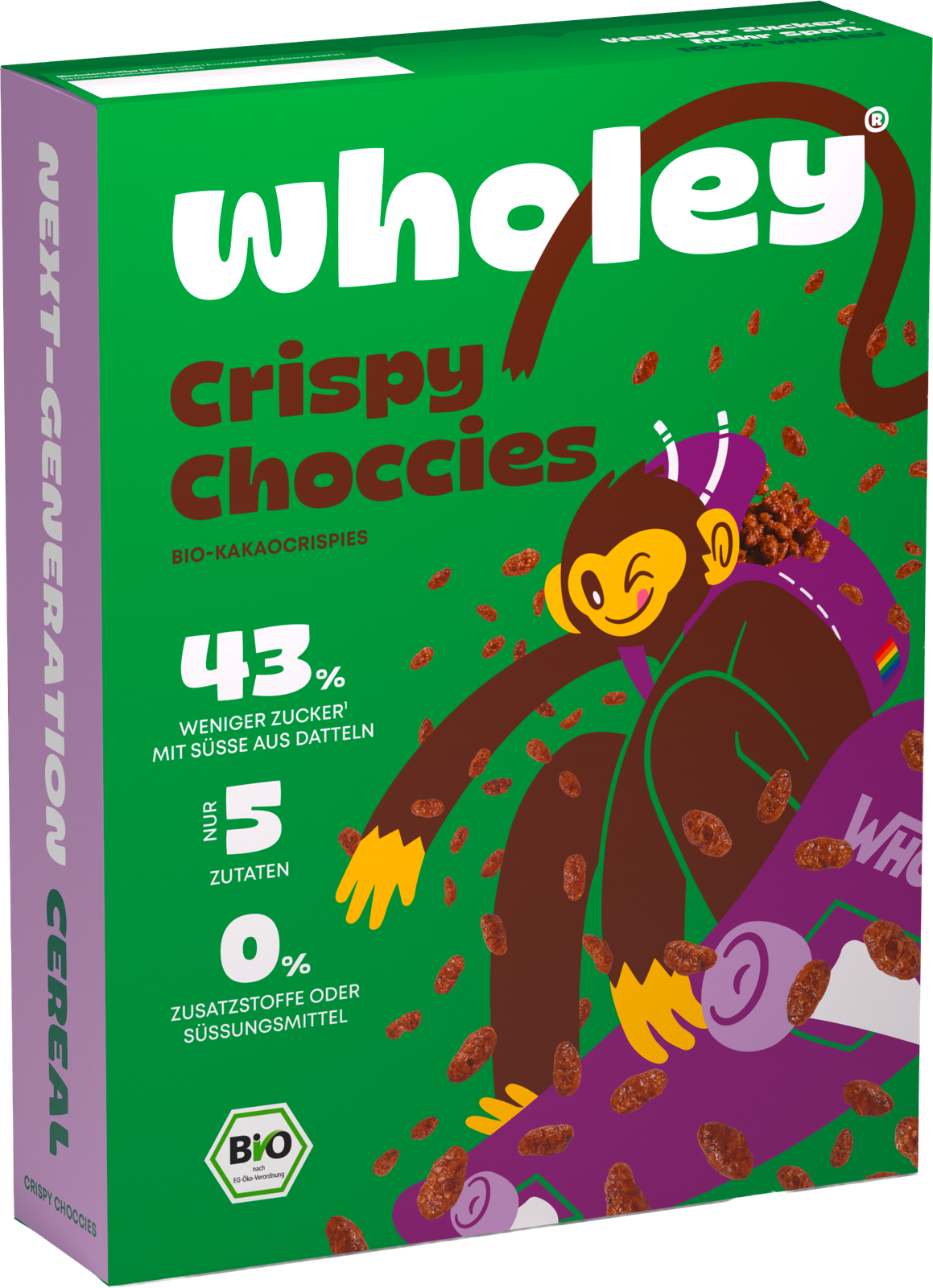 Bio Wholey Crispy Choccies 275g