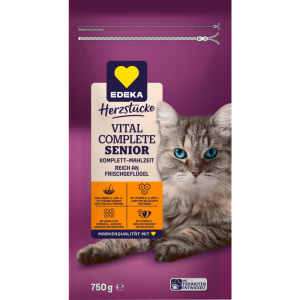 EDEKA Herzstücke Cat Vital Complete Senior 750g