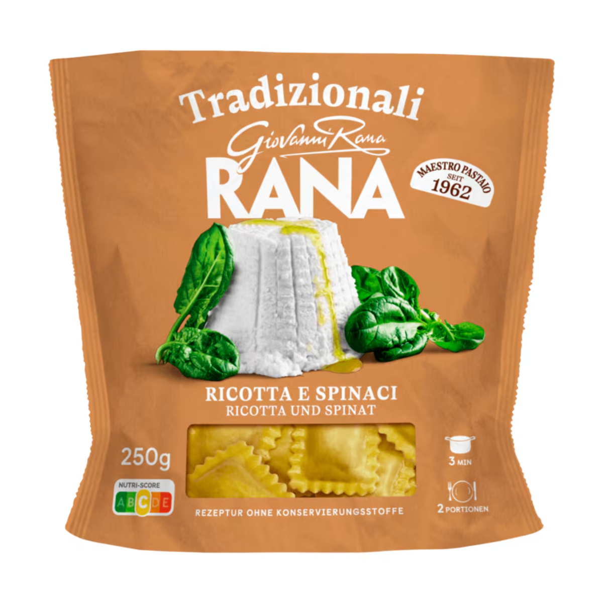 Rana Равиоли рикотта, шпинат 250g