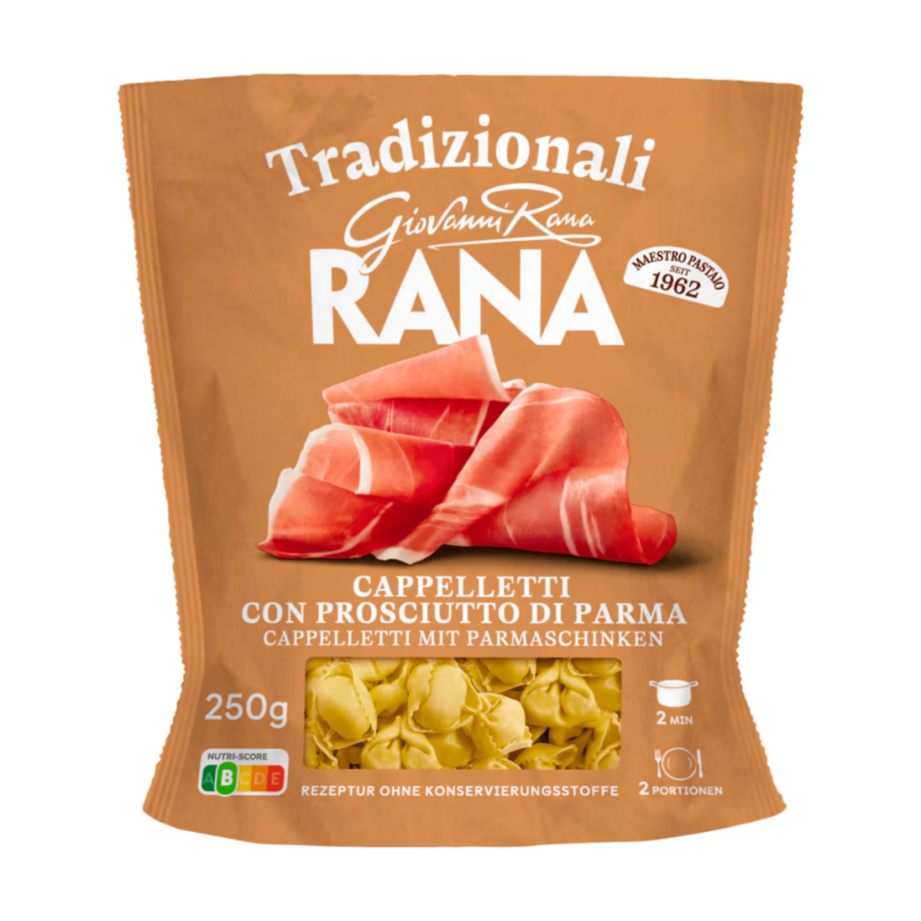 Rana Cappelletti mit Parmaschinken 250g