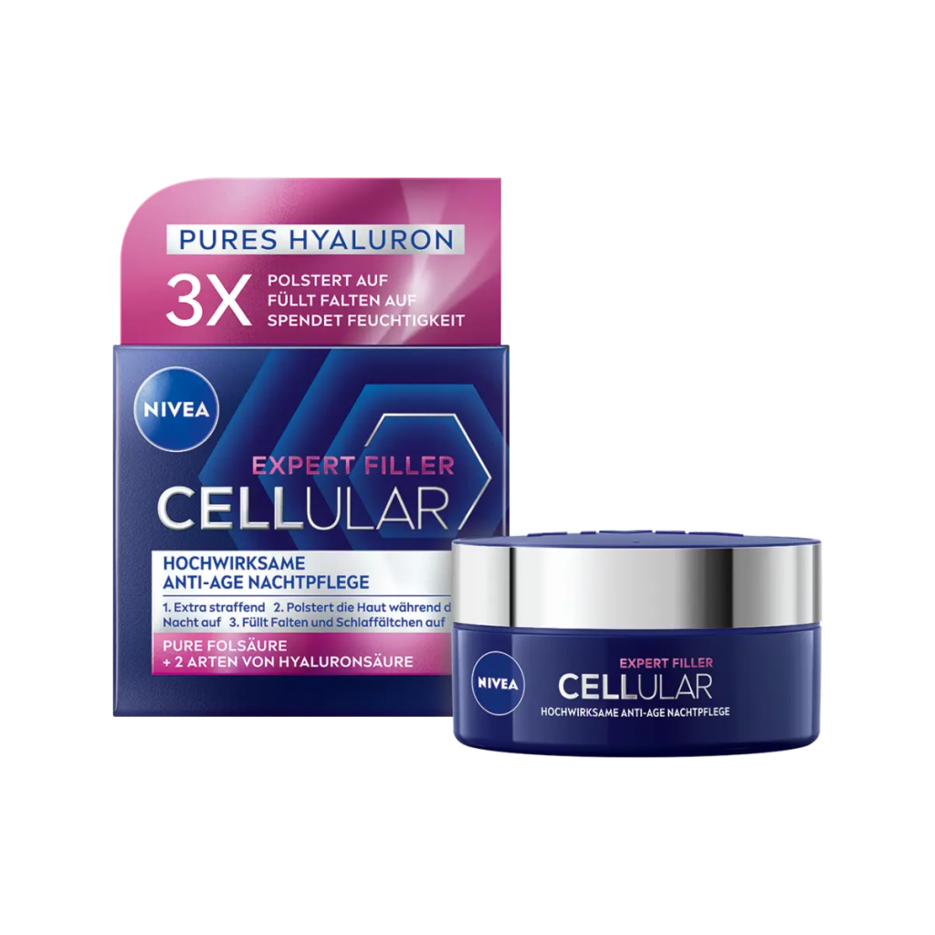 Nivea Cellular Expert Filler Hochwirksame Anti-Age Nachtpflege 50ml