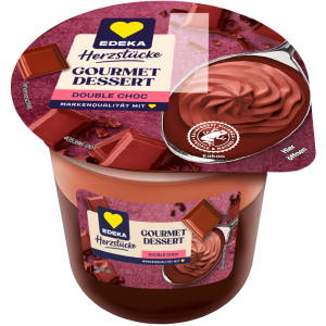 EDEKA Herzstücke Gourmet Dessert Double Choc 190g