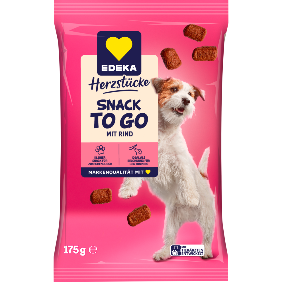 EDEKA Herzstücke To Go Snack mit Rind 175g