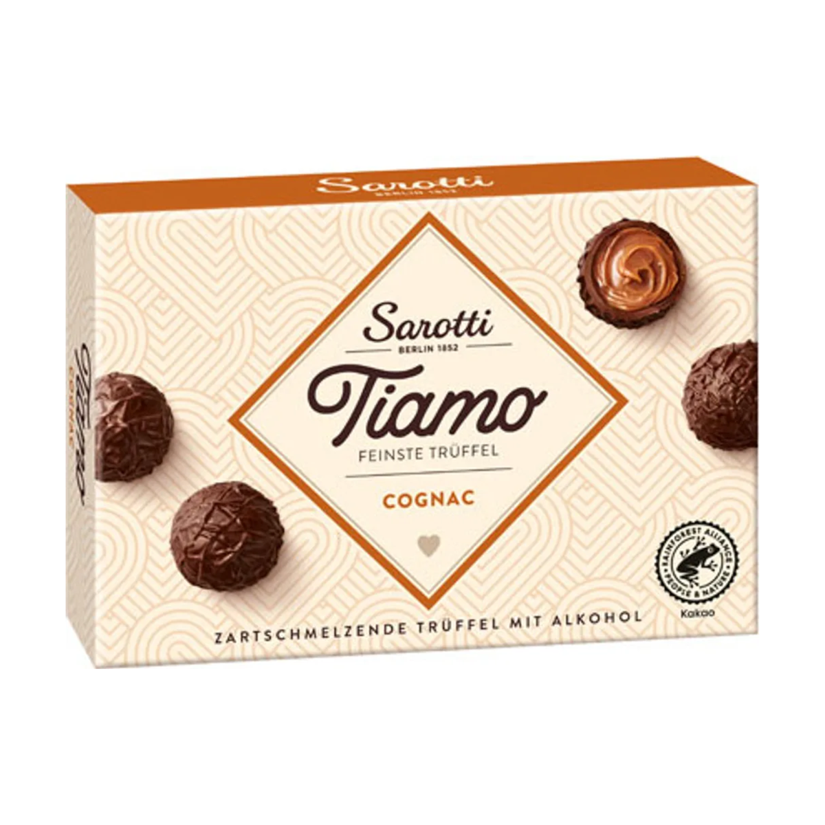 Sarotti Tiamo Cognac-Sahne Trüffel 125g