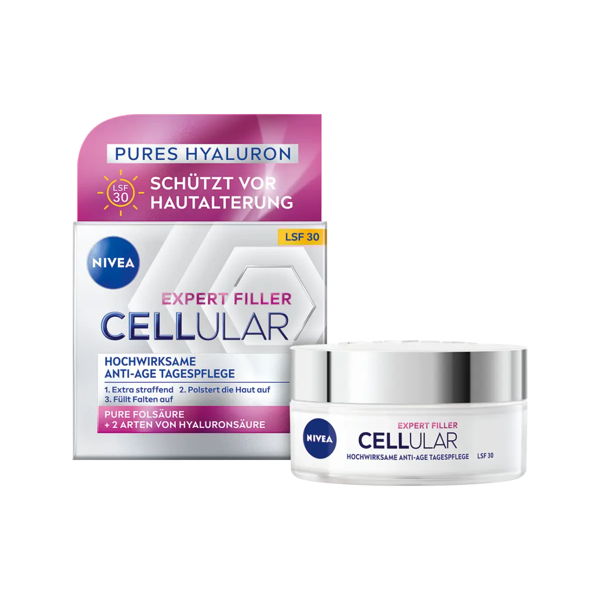 Nivea Cellular Expert Filler Hochwirksame Anti-Age Tagespflege LSF30 50ml