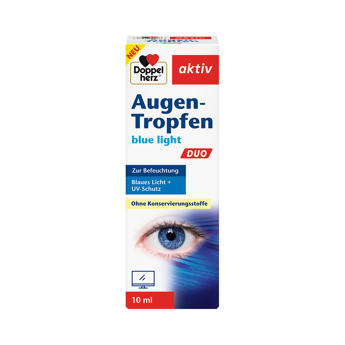 Doppelherz Augen-Tropfen blue light Duo 10ml