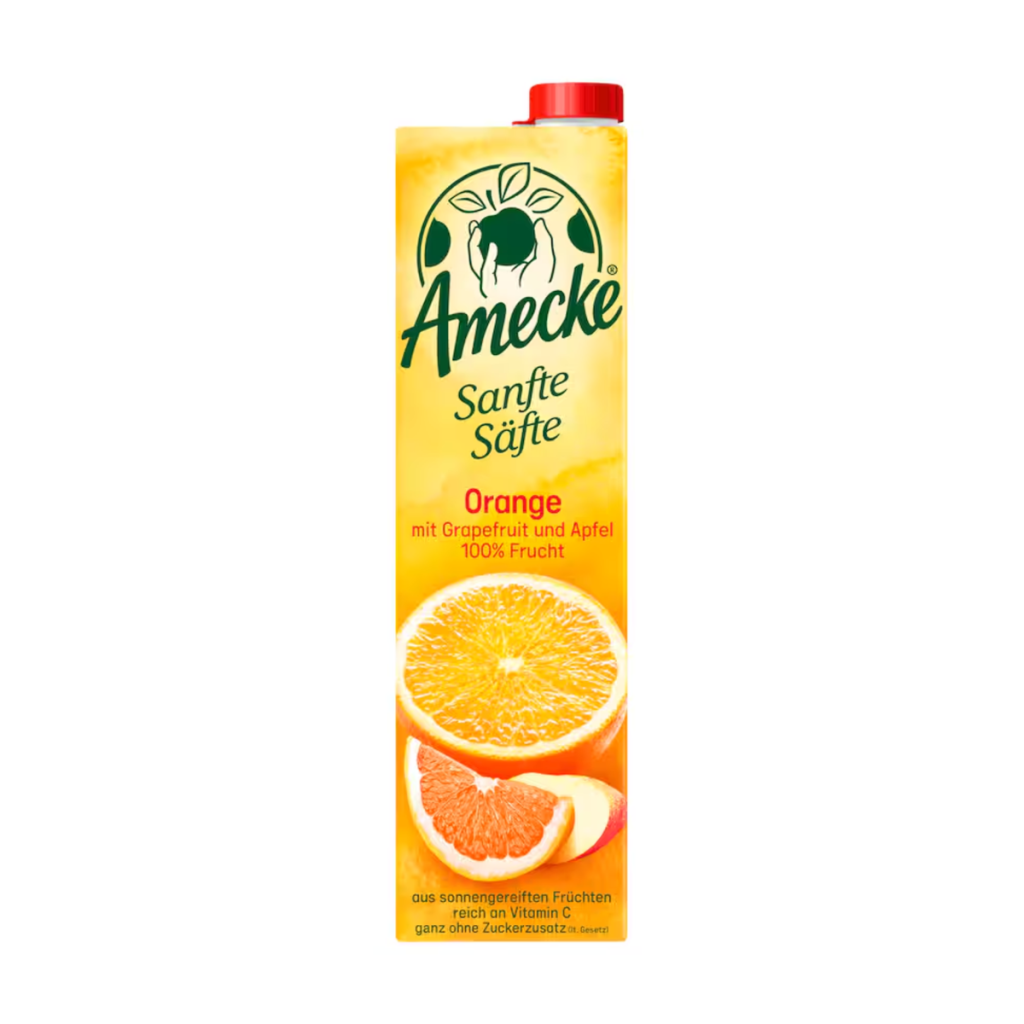 Amecke Sanfte Säfte Orange-Grapefruit-Apfel 1l EW