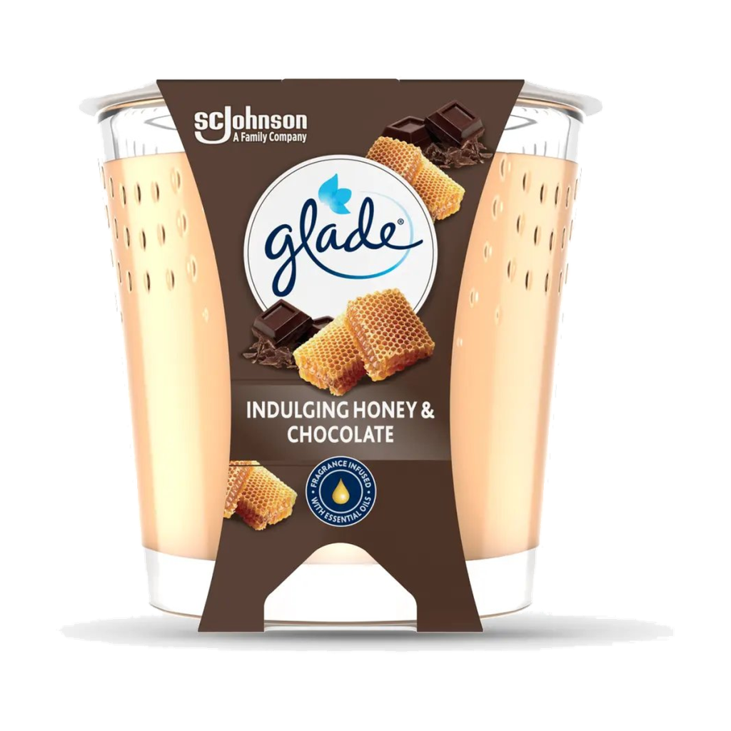 Glade Duftkerze Indulging Honey&Chocolate 112g