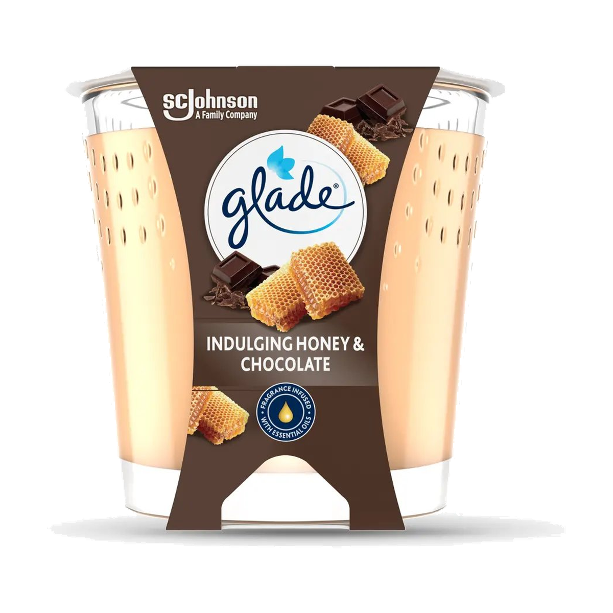 Glade Duftkerze Indulging Honey&Chocolate 112g