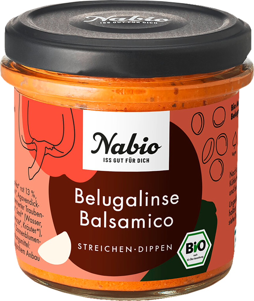 Bio Nabio Belugalinse Balsamico 135g