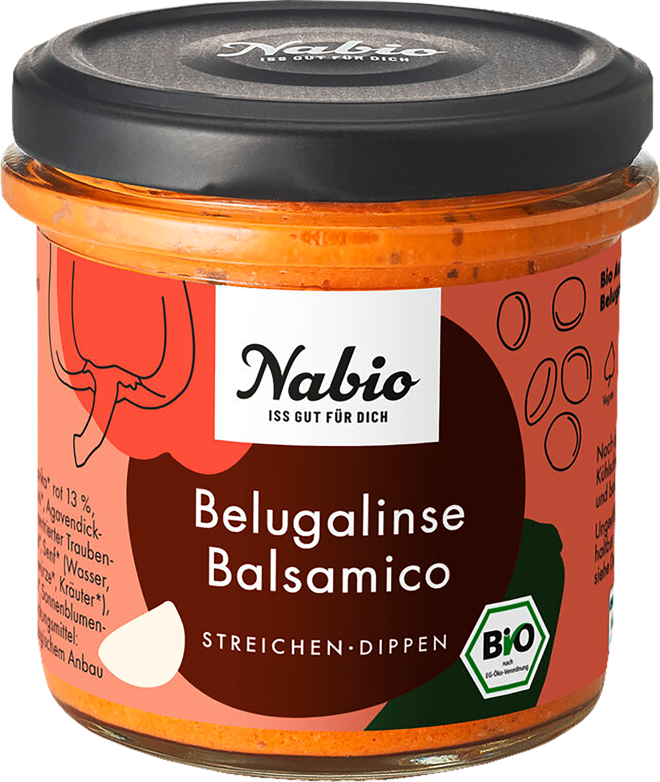 Bio Nabio Belugalinse Balsamico 135g