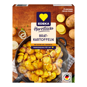 EDEKA Herzstücke Bratkartoffeln mit Zwiebeln 400g