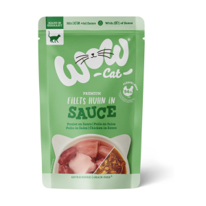 WOW Cat Creamies mit Huhn 5ST 75g