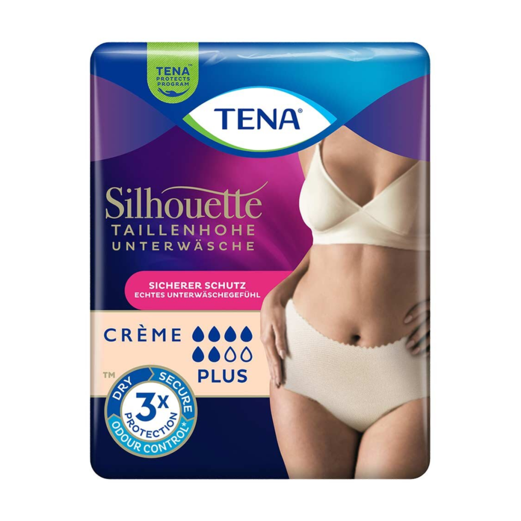 Tena Silhouette Plus Pants creme L 8ST