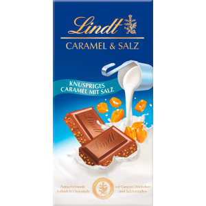 Lindt Карамель & соль плитка 100g