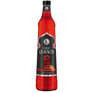 FÜRST URANOV Red Wodka Blutorange 17,5% 0,7l