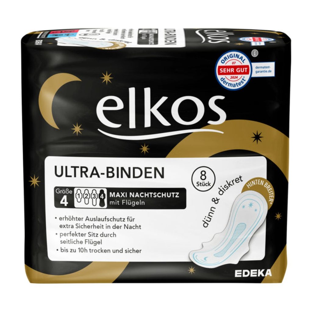 EDEKA elkos Binde Secure Night Ultra 8ST
