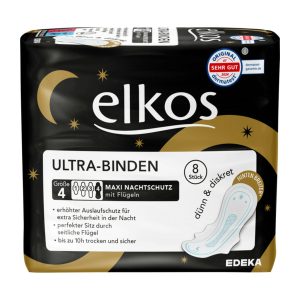 EDEKA elkos Binde Secure Night Ultra 8ST