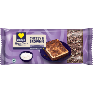 EDEKA Herzstücke Käse-Browniekuchen 400g
