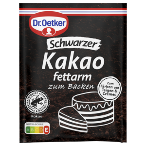 Dr.Oetker Schwarzer Kakao zum Backen 30g