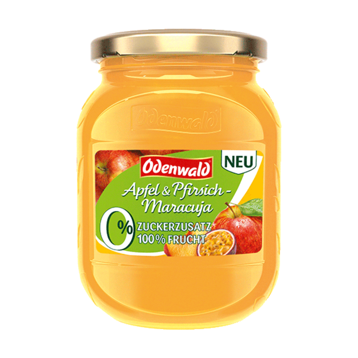 Odenwald Apfel&Pfirsich-Maracuja 0% Zucker 355g