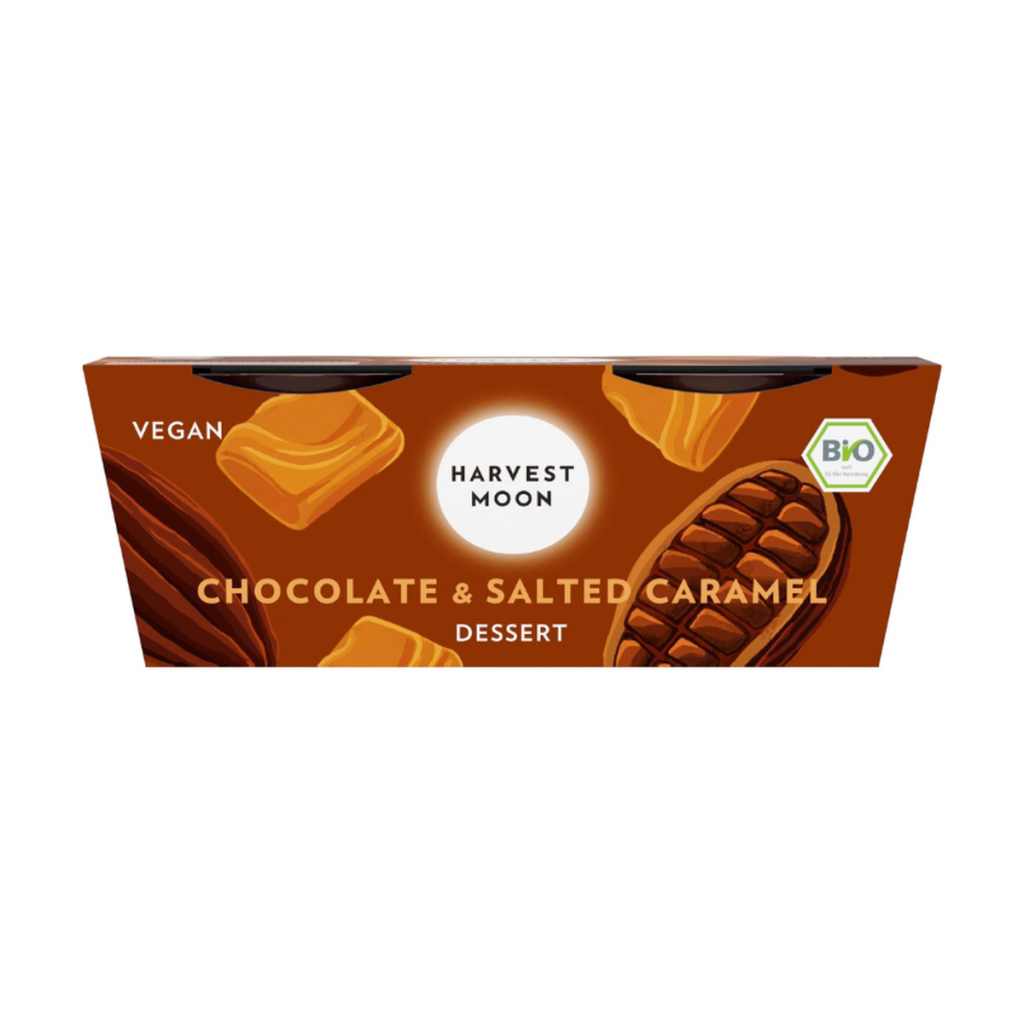 Bio Harvest Moon Chocolate & Salted Caramel Dessert 160g