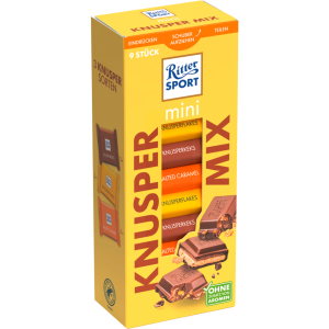 Ritter Sport Mini Knusper Mix Turm 9ST 150g