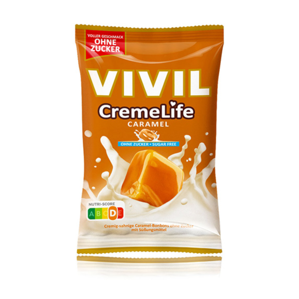 Vivil Creme Life Caramel ohne Zucker 90g