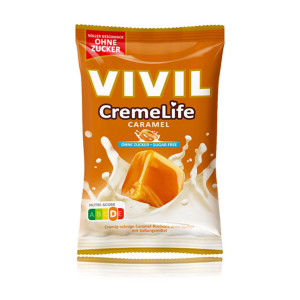 Vivil Creme Life Caramel ohne Zucker 90g